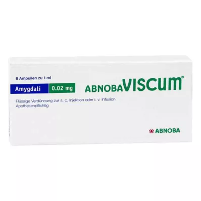 ABNOBAVISCUM Amygdali 0.02 mg ampoules, 8 pcs ABNOBAVISCUM Amygdali 0.02 mg ampoules, 8 pcs