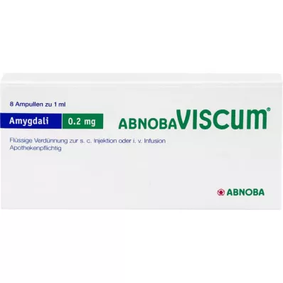 ABNOBAVISCUM Amygdali 0.2 mg ampoules, 8 pcs
