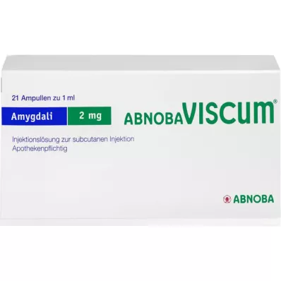 ABNOBAVISCUM Amygdali 2 mg ampoules, 21 pcs