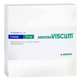 ABNOBAVISCUM Crataegi 20 mg ampoules, 48 pcs