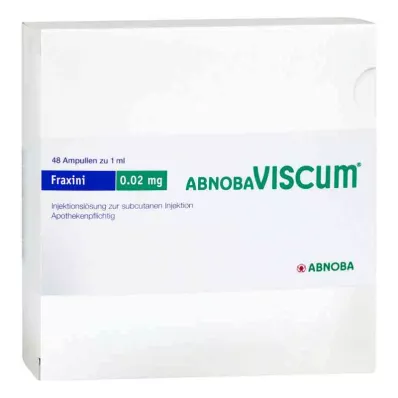 ABNOBAVISCUM Fraxini 0.02 mg ampoules, 48 pcs
