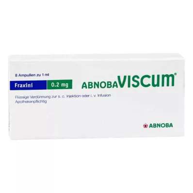 ABNOBAVISCUM Fraxini 0.2 mg ampoules, 8 pcs ABNOBAVISCUM Fraxini 0.2 mg ampoules, 8 pcs