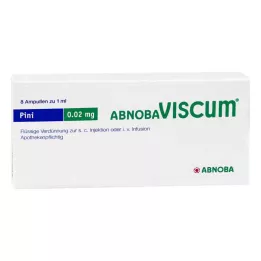 ABNOBAVISCUM Pini 0.02 mg ampoules, 8 pcs