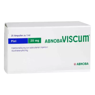 ABNOBAVISCUM Pini 20 mg ampoules, 21 pcs ABNOBAVISCUM Pini 20 mg ampoules, 21 pcs