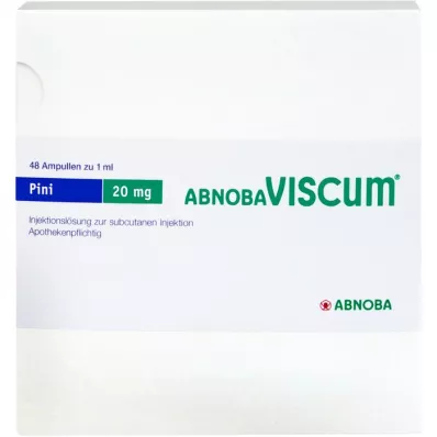 ABNOBAVISCUM Pini 20 mg ampoules, 48 pcs