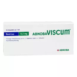 ABNOBAVISCUM Quercus 0.2 mg ampoules, 8 pcs