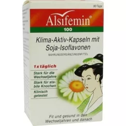 ALSIFEMIN 100 Climate-Active with Soy 1x1 Capsules, 90 Capsules