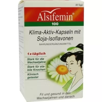 ALSIFEMIN 100 Climate-Active with Soy 1x1 Capsules, 90 Capsules