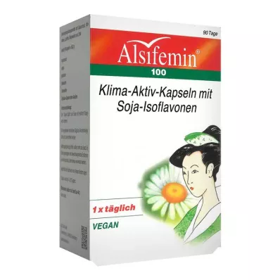 ALSIFEMIN 100 Climate-Active with Soy 1x1 Capsules, 90 Capsules