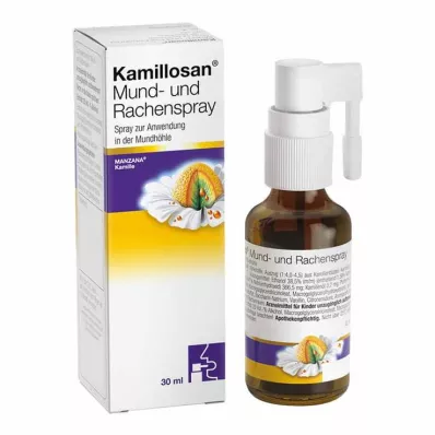 KAMILLOSAN Mouth and throat spray, 30 ml