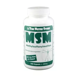 MSM 500 mg methylsulfonylmethane capsules, 250 pcs