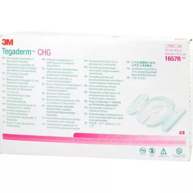 TEGADERM 3M CHG I.V. Fixation bandage 8,5x11,5 cm 1657R, 25 pcs