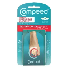 COMPEED Blister plaster on the toes, 8 pcs