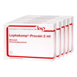 LOPHAKOMP Procaine 2 ml solution for injection, 50X2 ml
