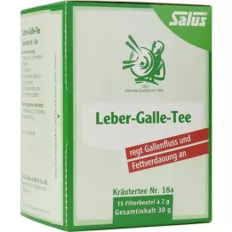 LEBER GALLE-Tea Herbal tea no.18a Salus filter tea, 15 pcs