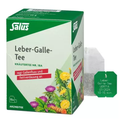 LEBER GALLE-Tea Herbal tea no.18a Salus filter tea, 15 pcs