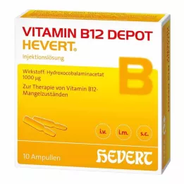 VITAMIN B12 DEPOT Hevert ampoules, 10 pcs