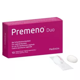PREMENO Duo vaginal vagula, 10 pcs