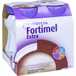 FORTIMEL Extra chocolate flavour, 4X200 ml