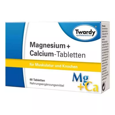 MAGNESIUM+CALCIUM tablets, 60 pcs