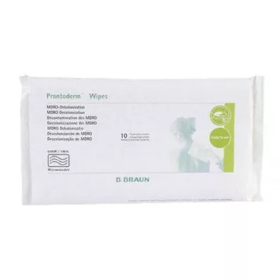 PRONTODERM Disposable wipes.MRSA Decolonisation, 10 pcs PRONTODERM Disposable wipes.MRSA Decolonisation, 10 pcs