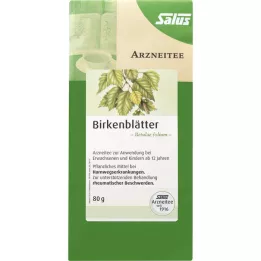 BIRKENBLÄTTER Tea Organic Betulae folium Salus, 80 g