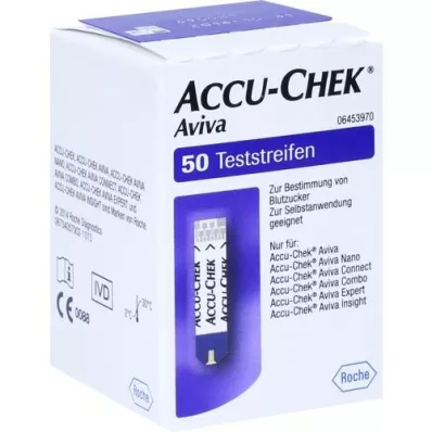 ACCU-CHEK Aviva Test Strips Plasma II, 1X50 St