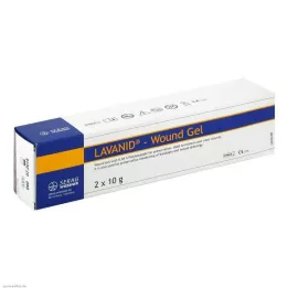 LAVANID Wound gel, 2X10 g