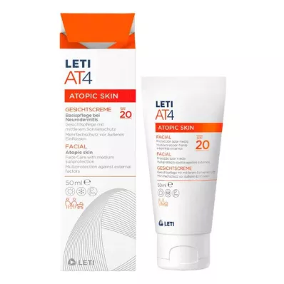LETI AT4 Face Cream SPF 20, 50 ml LETI AT4 Face Cream SPF 20, 50 ml