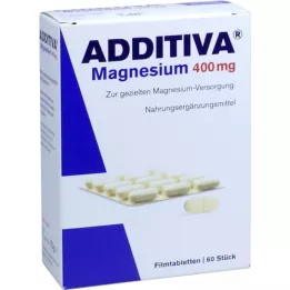 ADDITIVA Magnesium 400 mg film-coated tablets, 60 pcs