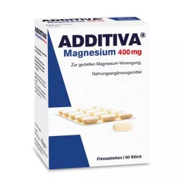 ADDITIVA Magnesium 400 mg film-coated tablets, 60 pcs