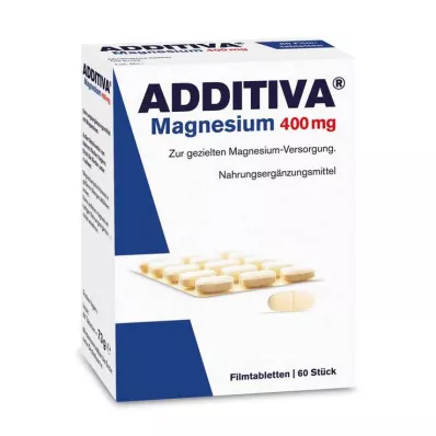 ADDITIVA Magnesium 400 mg film-coated tablets, 60 pcs
