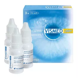 VISMED light eye drops, 3X15 ml