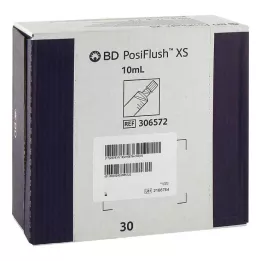 BD POSIFLUSH XS Flushing system prefilled syringes, 30X10 ml
