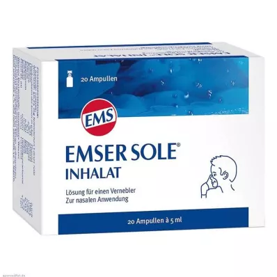 EMSER Brine inhalate solution for nebuliser, 20 pcs