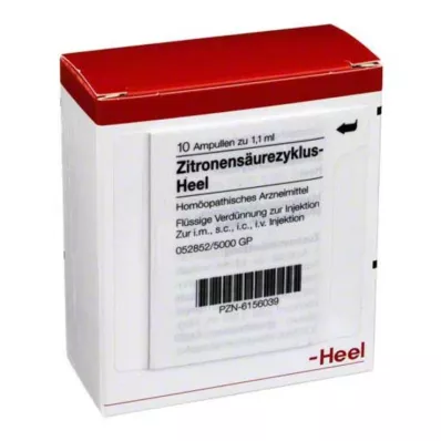 ZITRONENSÄUREZYKLUS Heel ampoules, 10 pc