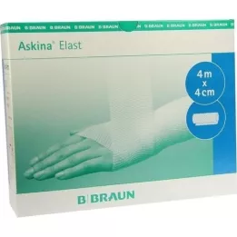 ASKINA Elast bandage 4 cmx4 m loose, 20 pcs