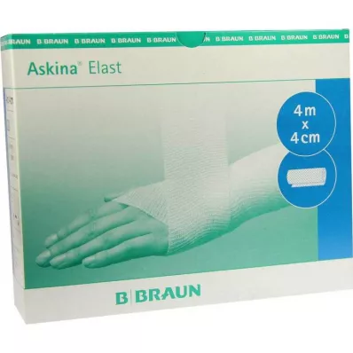 ASKINA Elast bandage 4 cmx4 m loose, 20 pcs