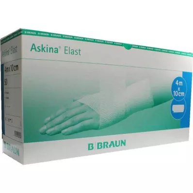 ASKINA Elast bandage 10 cmx4 m loose, 50 pcs