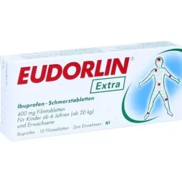 EUDORLIN extra Ibuprofen pain reliever, 10 pcs