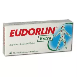 EUDORLIN extra Ibuprofen pain reliever, 10 pcs