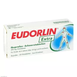EUDORLIN extra Ibuprofen pain reliever, 20 pcs