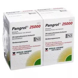 PANGROL 25.000 hard caps with enteric-coated pell, 200 pcs
