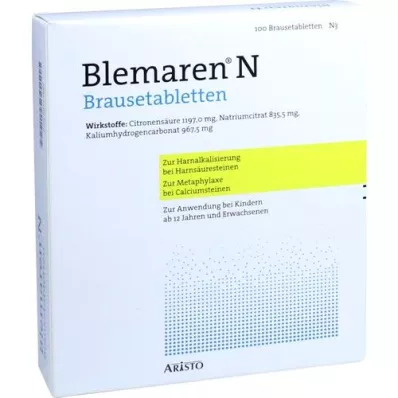 BLEMAREN N Effervescent tablets, 100 pcs