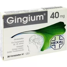 GINGIUM Film-coated tablets, 30 pcs