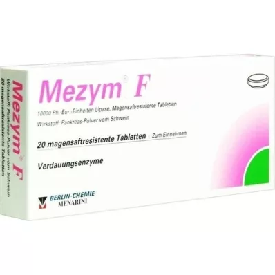 MEZYM F enteric-coated tablets, 20 pcs