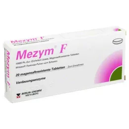 MEZYM F enteric-coated tablets, 20 pcs