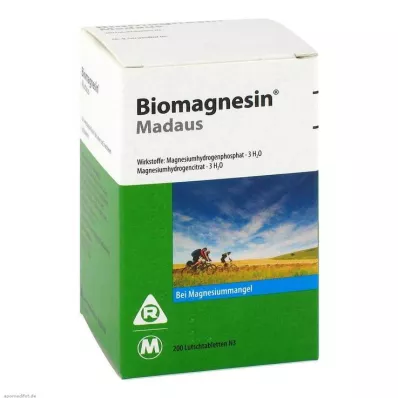 BIOMAGNESIN Madaus Lozenges, 200 Capsules