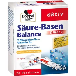 DOPPELHERZ Acid-Base Balance DIRECT Pellets, 20 pcs