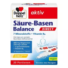 DOPPELHERZ Acid-Base Balance DIRECT Pellets, 20 pcs